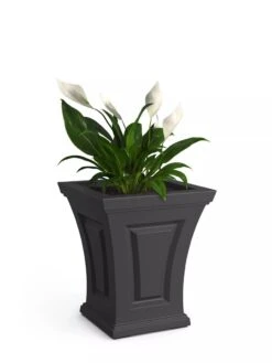 Cambridge Tall Planter, 18" Height -Gardener's supply company 8613523 07V