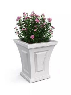Cambridge Tall Planter, 18" Height -Gardener's supply company 8613523 11V