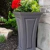 Cambridge Tall Planter, 28" Height -Gardener's supply company 8613524 09V cambridge tall planter 28 inches