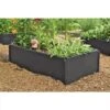 Recycled Plastic Raised Bed 1 Recycled Plastic Raised Bed -Gardener's supply company GS37501 01